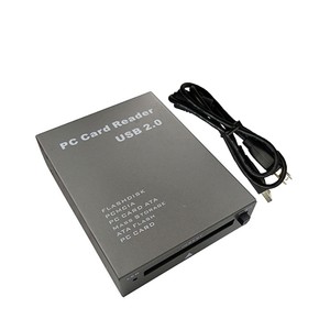 Lettore di schede da USB2.0 a PCMCIA in metallo-ATA lettore di schede per 68pin per lettore di schede PC - Product Image 1