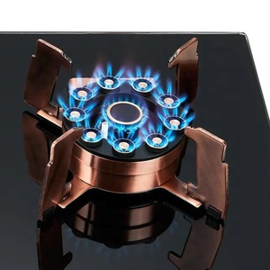 High Quality Intelligent <strong>Table</strong> Top Built-In Stove Factory Direct Double Infrared+Gas for Household Use Electric Power Source - Product Image 4