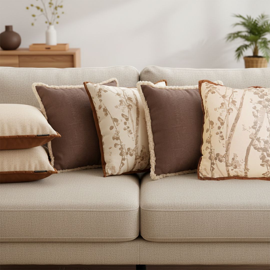 brown and beige Color