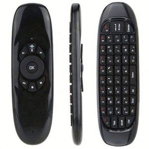 Miniteclado inalámbrico Air fly mouse C120 de 2,4G, mando a distancia USB, teclado inalámbrico C120 para Android tv box y mini PC - Product Image 1