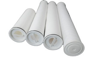 Kimya sanayi ve gıda ve içecek ve sıvı Filtration syonu için yüksek akışlı pileli derinlik PP filtre Pall kartuşu - Product Image 6