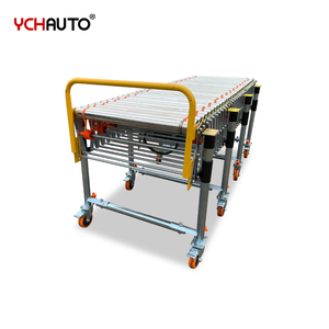 Transportador de rodillos flexible Línea de carga Caja de descarga con ajuste de velocidad Transportador de correa O portátil para contenedor - Product Image 3