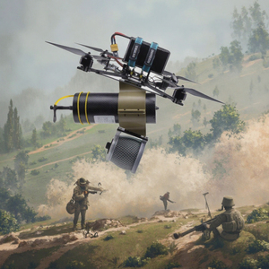 Aanpasbaar High-<span class=keywords><strong>Speed</strong></span> Datatransmissie Glasvezel Drone-Systeem 30Km Dual-Distance Configuratie Remote Plastic Drone - Product Image 6