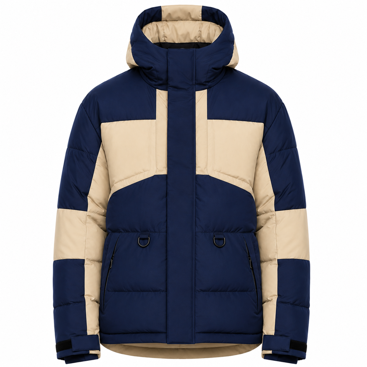 Azul Marino Crema