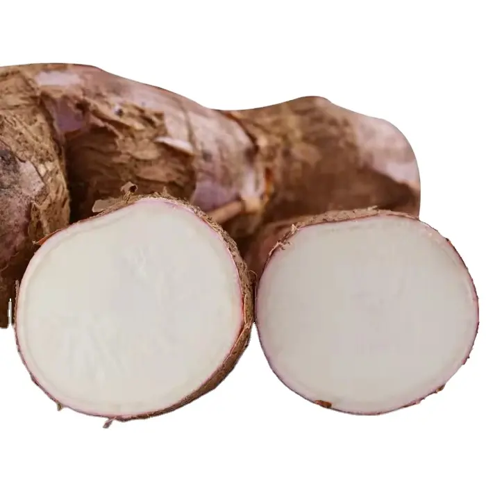 Raw natural Brown Peel Cassava from Vietnam Farm Competitive Price Cassava Agriculture Product hairy peel