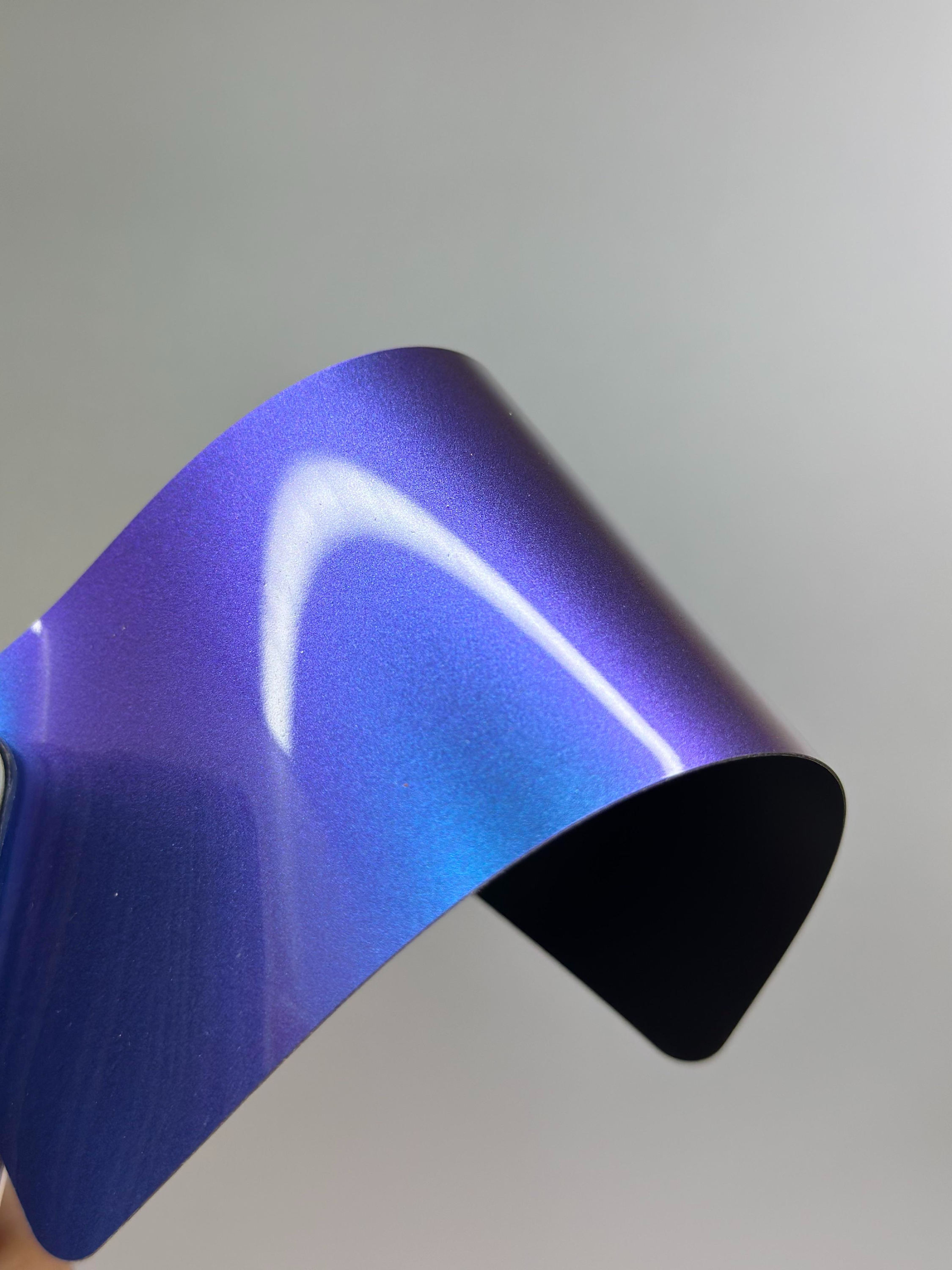 High Gloss Blue Purple-Red Gradient
