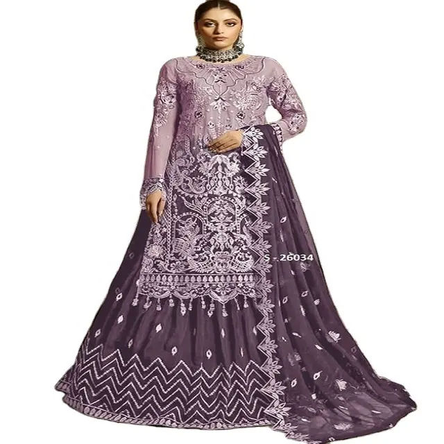 プレミアム品質のパキスタンのドレスファッションアラビアのドレス女性Salwar Kameez世界中のサプライヤーと輸出業者