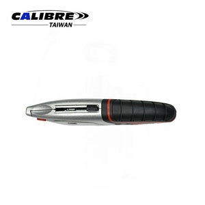 มีดยูทิลิตี้พับเก็บได้สำหรับงานหนักปรับโหลดอัตโนมัติพร้อมที่จับยาง<span class=keywords><strong>6</strong></span>ชิ้นแบบ DIY - Product Image 3