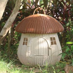 Yeni ürün çevre dostu hasır rattan pet house tüm hakkında konfor ve sınıf kediler ve küçük köpekler - Product Image 1