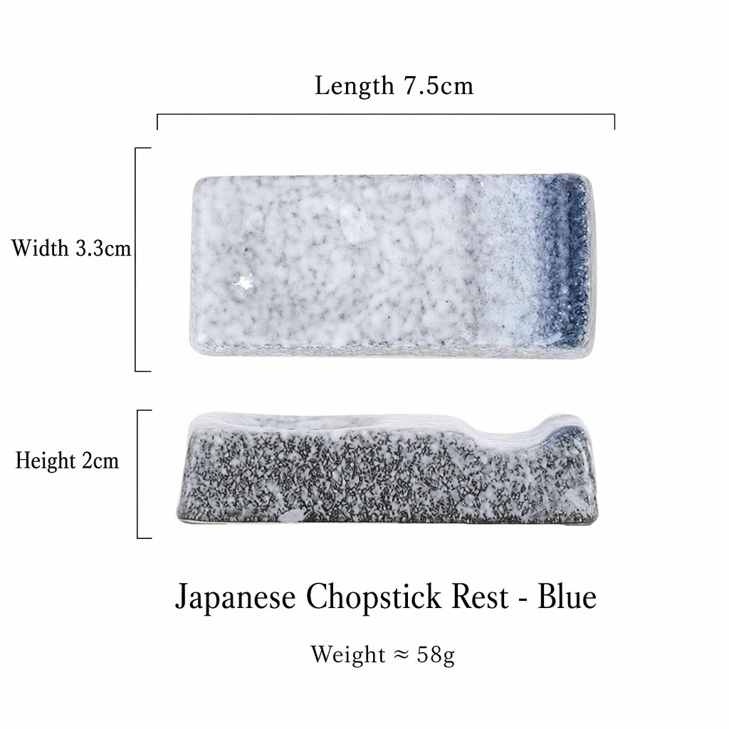 Japanese chopstick Rest- Blue