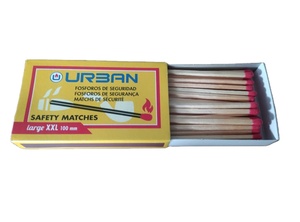Barbekü en iyi tedarikçiler hindistan'dan doğrudan üreticiler için 182X63.5X18mm MM 50 sopa uzun emniyetli kibritler maçlar - Product Image 5