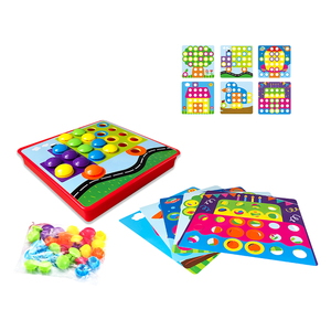 Eğlenceli öğrenme için yaratıcı şekiller ve desenler ile çocuklar için renkli geometrik bulmaca oyuncak - Product Image 3