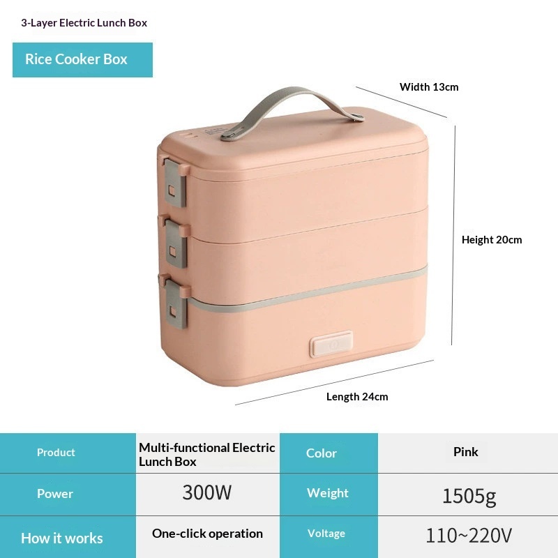Three-layer pink