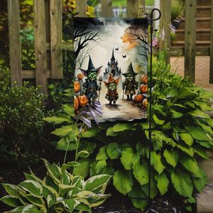 Yêu Tinh Halloween vườn Cờ Ma Quái Hộp Thư trang trí sân Banner cho Patio tác phẩm nghệ thuật nhiều màu hoa giường kích thước - Product Image 2