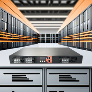 ICPDU Dual Channel Automatic Transfer Switch Electrical ATS for Data Centers Horizontal Rack Power <strong>Distribution</strong> Equipment 16A - Product Image 3