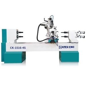 CNC 1516-4S tornio per legno con tornitura tornio automatico di carico e scarico - Product Image 3