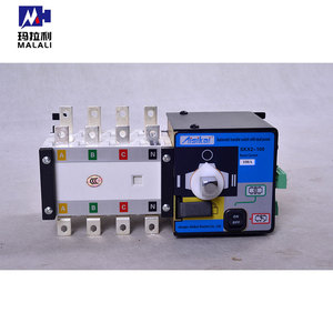 ATS160A 4P akıllı çift güç üç fazlı DC otomatik Transfer anahtarı 4p ATS 63A 100A Generator 400A 630A jeneratör için 400V - Product Image 1