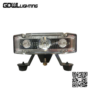 GDWLLIGHTING高频闪警示灯条，带支架安装，用于车辆安全和紧急警告