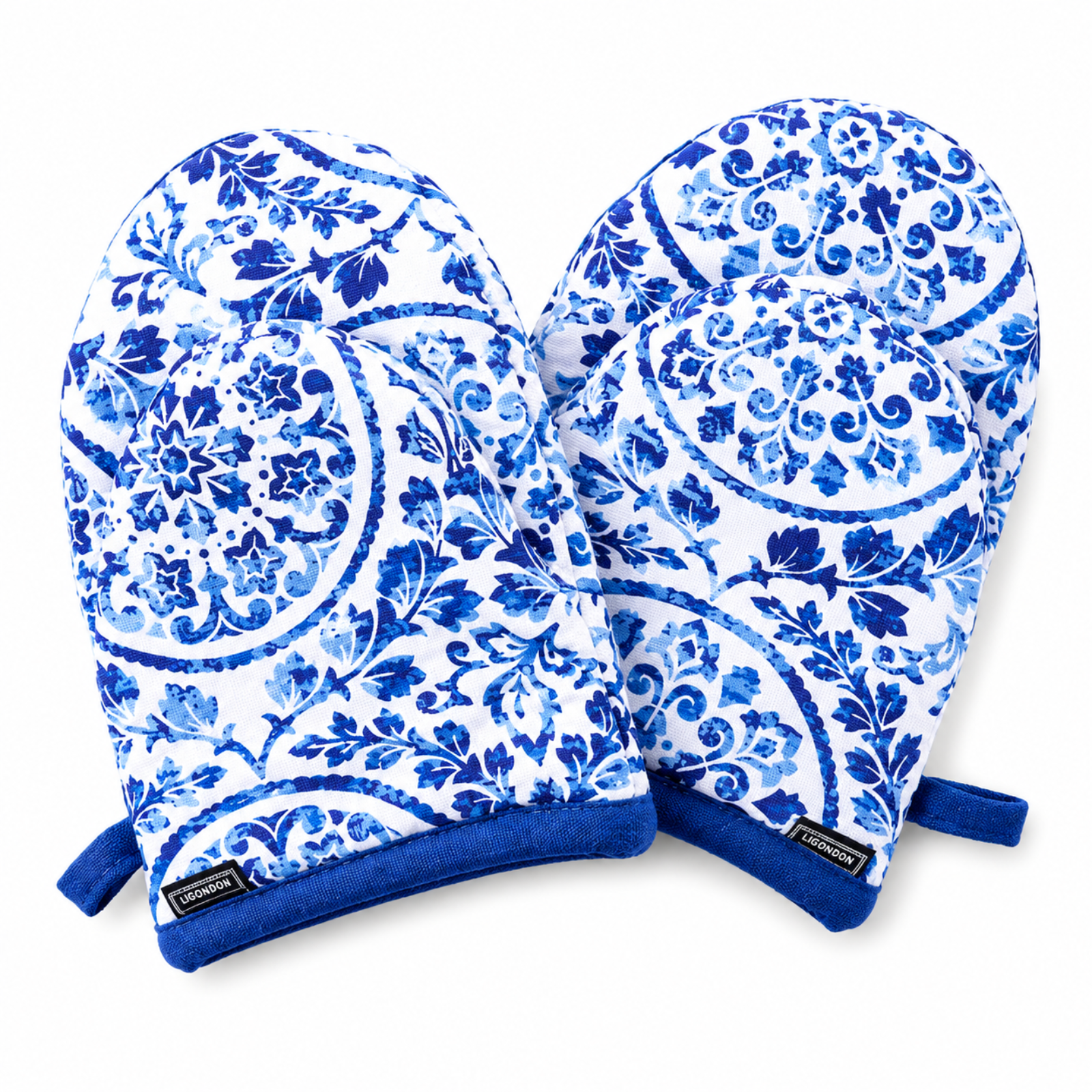 Blue & White