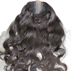 ウェーブウィッグドナーヘアエクステンション卸売価格カラーダークレースHDレース。3トーン