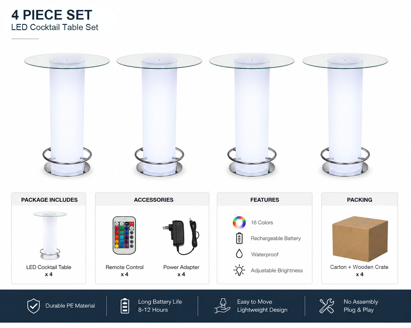 4 Table Package