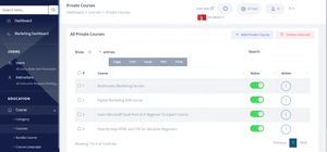 Многоязычное программное обеспечение для управления обучением с платформой онлайн-обучения с глобальным доступом и локализацией