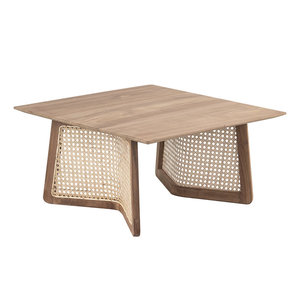 Tectona hình chữ nhật mây Bàn cà phê 225,5x225,5x14 "Gỗ Tếch kết thúc - Product Image 2