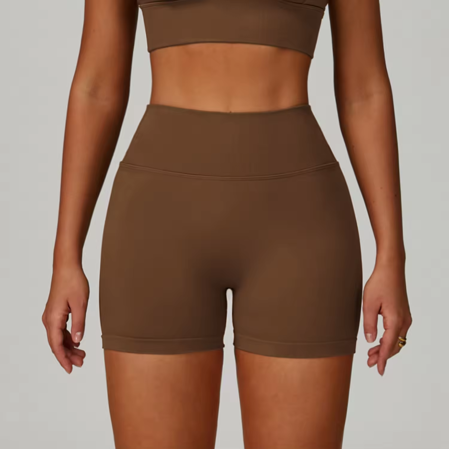 Brown shorts