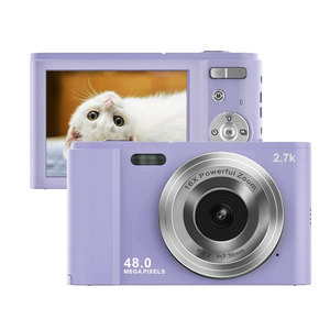 Digital Compact <strong>Camera</strong> 48MP Max Image Resolution 2.7K Video Recording Zoom Lens Electronic Image Budget-Friendly Option - Product Image 2