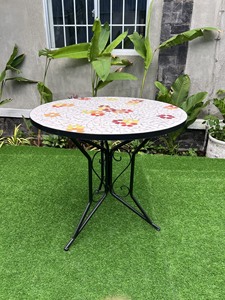 Hot Sale Modern Design Outdoor Table Garden Sets Glazed Terracotta Tiles for <strong>Patio</strong> for Dining Hotels Parks Schools - Product Image 3
