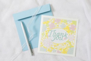 Lüks özel Japanese cut japon bahçe doğum günü teşekkür ederim kartvizit el yapımı kağıt tebrik ile özel Logo - Product Image 3