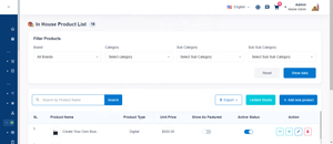 Diseño y desarrollo de sitios web de comercio electrónico con filtro personalizado y sistema de clasificación para páginas de productos con carga rápida, rango de precios