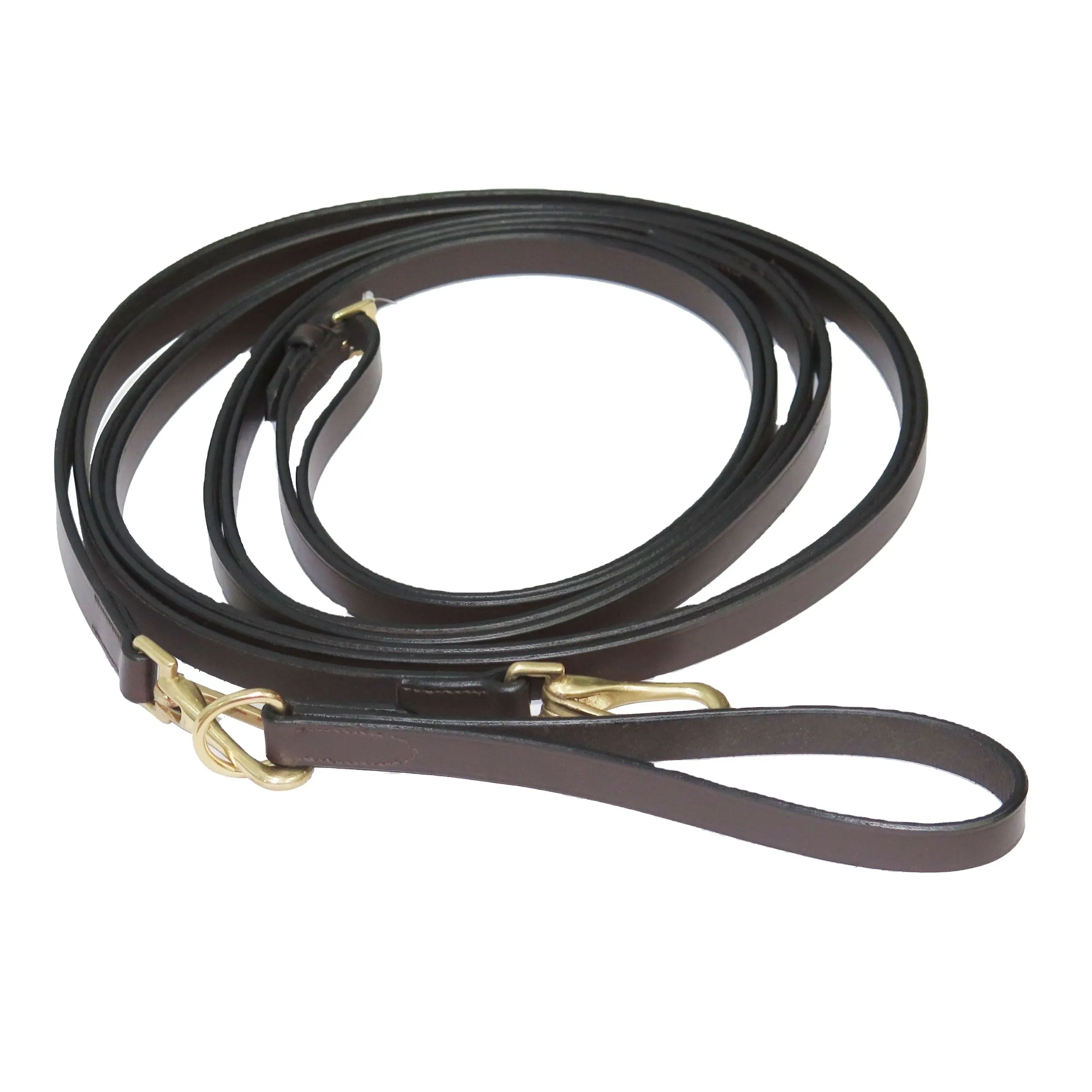 Equestre ultime redini in pelle e Nylon con scatto in ottone/SS disponibile a basso costo