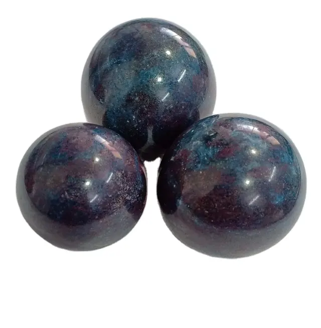 Esferas de cristal de kynite de alta calidad, esferas de piedras preciosas