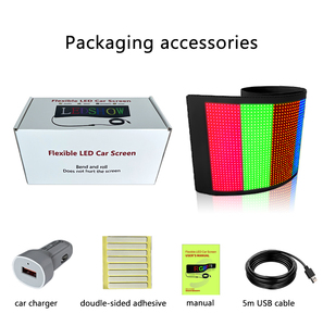 Multifunctional LED <strong>Display</strong> Panel with <strong>Bluetooth</strong> APP Control Rear Soft Screen for Advertising Equipment - Product Image 5