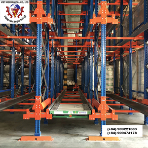 Lanzadera de radio de alta precisión Unidad de robot de almacén automatizado Paleta de carga Sistema de recolección de recuperación de almacenamiento automatizado - Product Image 2