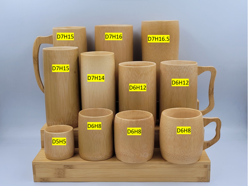 Natural bamboo colors