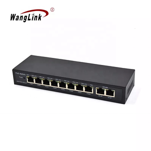 Wanglink External Power Full Gigabit 10 Port PoE Switch IEE803.3af/<strong>at</strong> Protocol <strong>Ethernet</strong> PoE Switch - Product Image 3