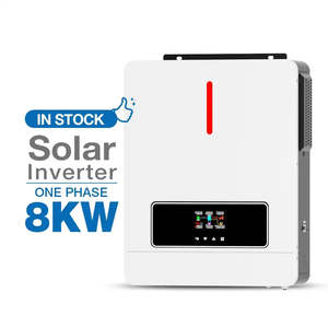 Inverter intelligente a doppia uscita da 4KW a 10KW Inverter On-Grid 24V 48V onda sinusoidale pura ibrido Inverter solare con Controller MPPT - Product Image 1