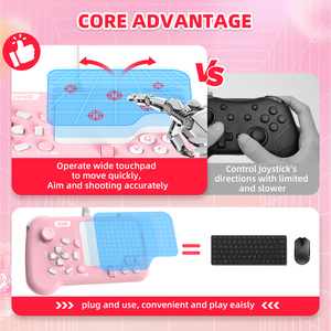 IINE Mouse-Pad Pro <strong>Controller</strong> Keyboard Mouse Combo Set With Touchpad - Product Image 2