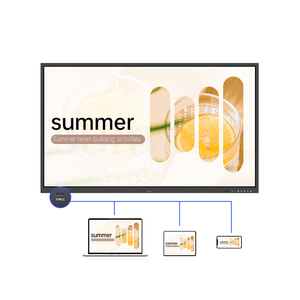 All-in-One-PC-Touchscreen Infrarot interaktives flaches Paneel kostengünstig Klassenzimmer-Lehren digitales intelligentes Brett interaktiv - Product Image 4