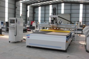 M-shine 2140 ATC Router CNC with <strong>Loading</strong> <strong>and</strong> <strong>Unloading</strong> Nesting CNC Machine with Automatic Labeling - Product Image 2