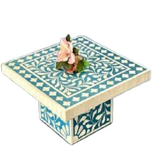Modern tasarım el yapımı kemik kakma kek standı için yeni stil Bakeware araçları kek toptan ihracatçı reçine epoksi kalıp - Product Image 6