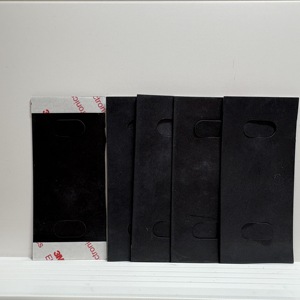 Yüksek kaliteli özelleştirilebilir EPDM güneş yalıtım kauçuk levha kendinden yapışkanlı kesme işlemi - Product Image 4