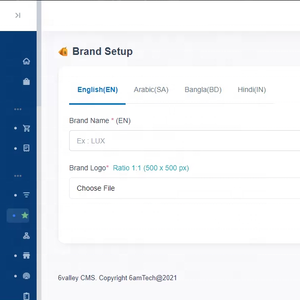 Diseño de sitio web de comercio electrónico multilingüe con traducción automática, soporte anual rápido, conmutador de configuración regional con personalizaciones