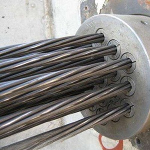 Yüksek gerilimli tel öngerilmeli beton gümrüklü <span class=keywords><strong>PT</strong></span> teller kablolar öngerilmeli çelik tel fiyat kablo PC Strand 12.7mm