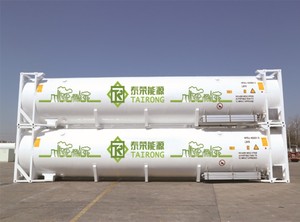 低温ISOタンク40フィート新品ISOタンク安全なLNG貯蔵輸送コアコンポーネントバルブ圧力容器使用 - Product Image 3