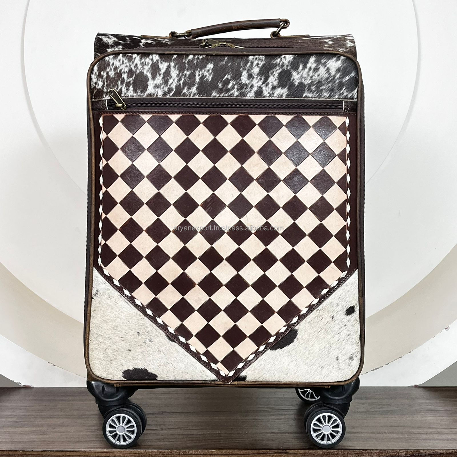 Tan & Brown Checkered