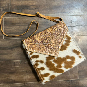 Multifunktion ale magnetische hand gefertigte Leder-Umhängetasche für Damen für MacBook Luxury Cowhide Envelope Laptop-Taschen