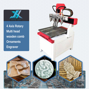 JXAUTOCNC Multi-Spindle/Multi-head <strong>CNC</strong> <strong>Router</strong> <strong>Machine</strong> for Sale - Product Image 5